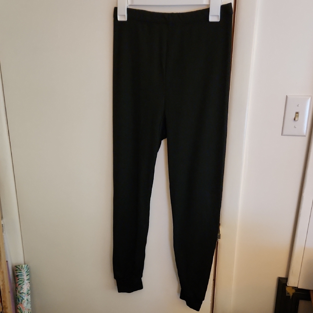 Womens Black Light Thermal Set Size Large